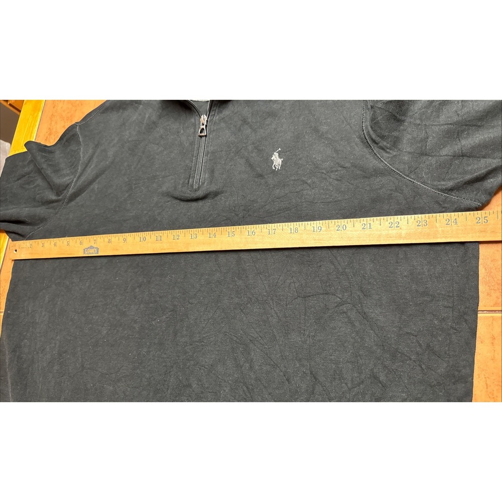 Polo Ralph Lauren Men's Performance 1/4 Zip Lightweight Pullover Sweater Sz‎ L - Picture 5 of 7